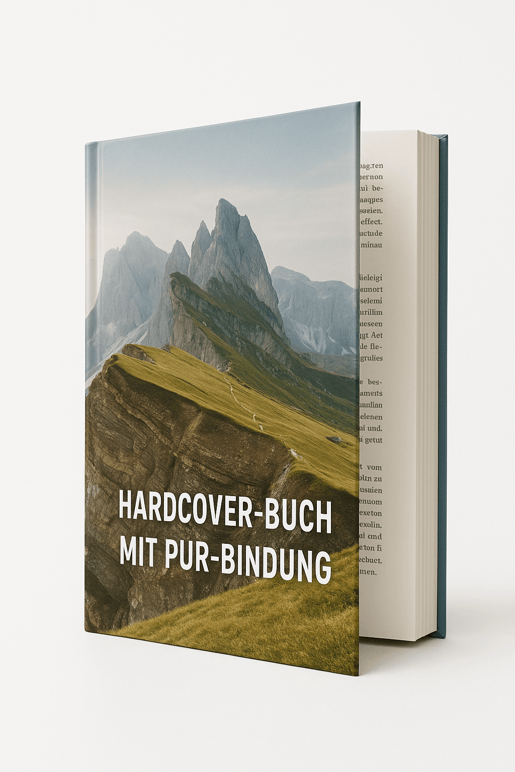 Bücher Klebebindung Hardcover